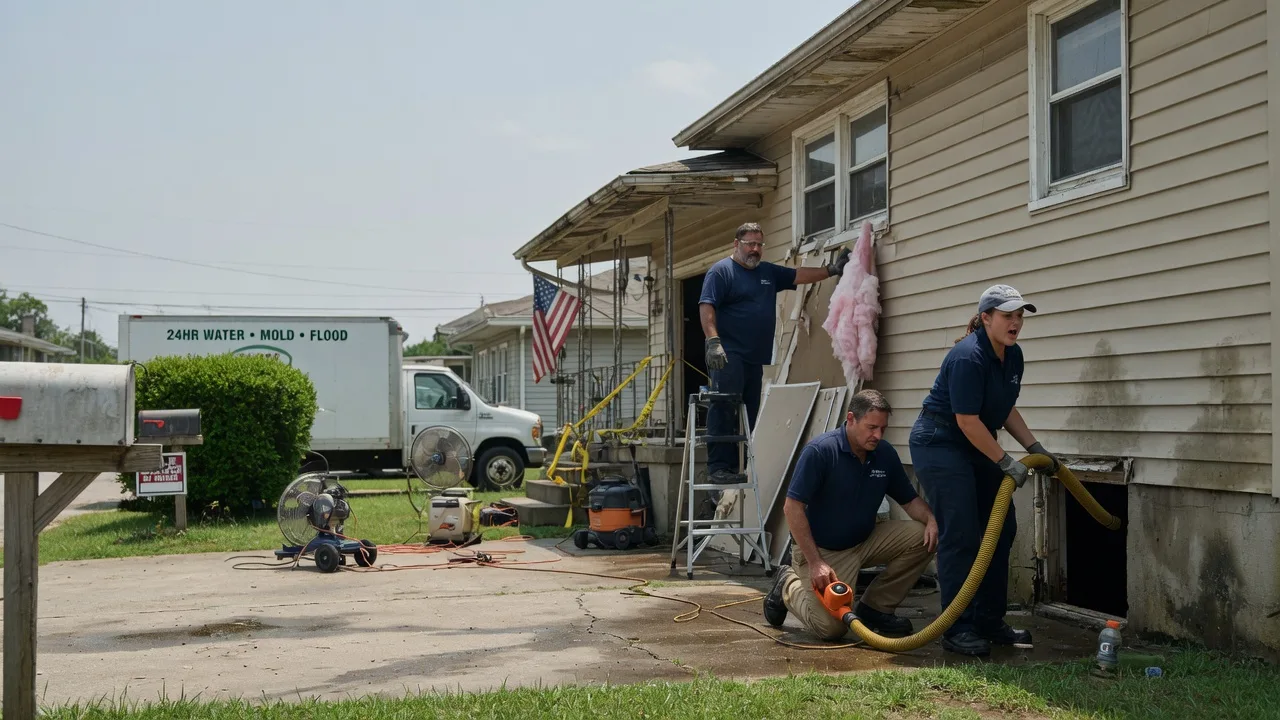 Water Damage Repair in Midlothian, TX near me